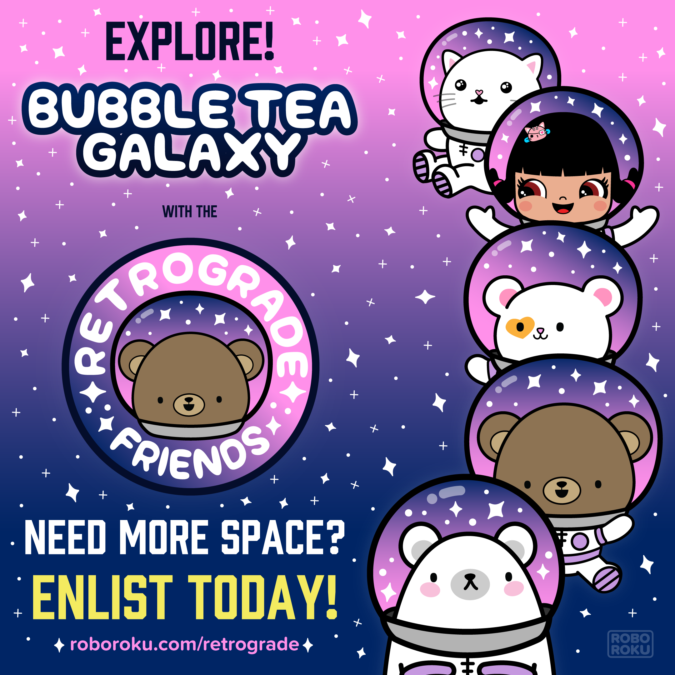 Boba Tea Universe, Galaxy BOBAckpack Backpack for Sale by rubydian