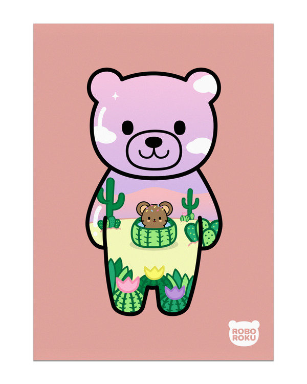 Grow Bears™ - Fudge Sprinkles - 5"x7" Art Print
