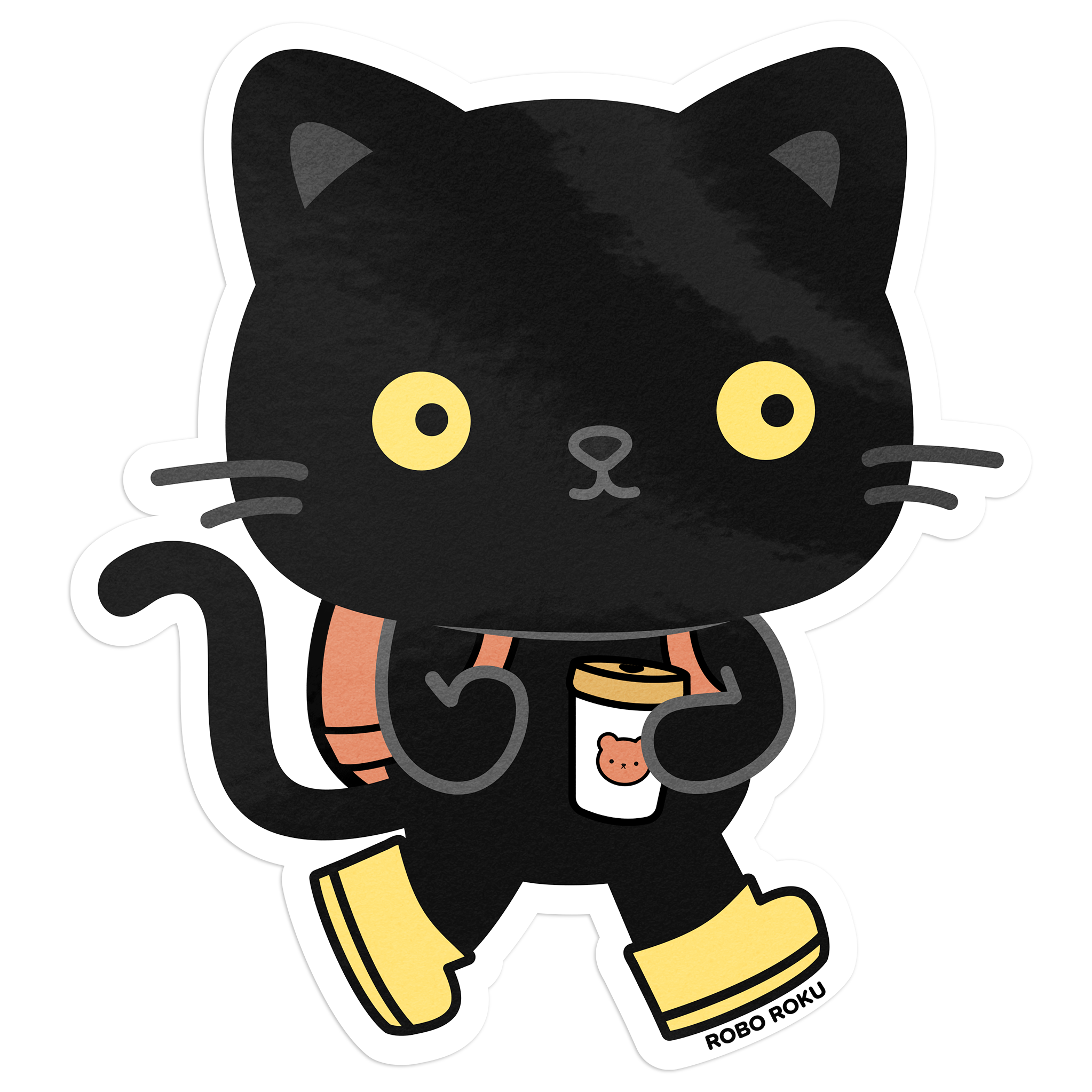 CHOCOCAT MINI STICKER BOOK