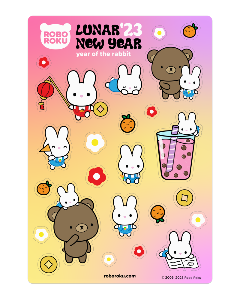 Lunar New Year '23 Gloss Sticker Sheet