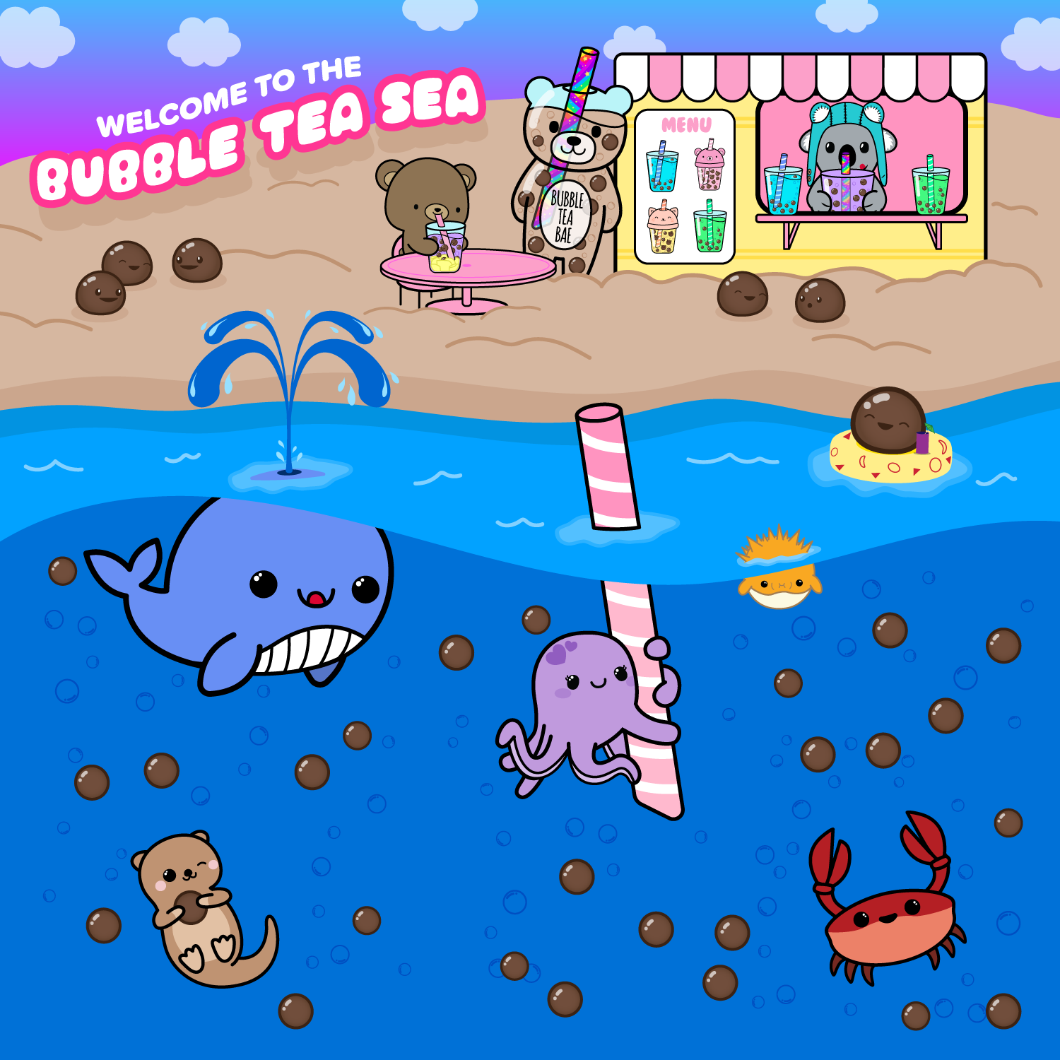 Bubble Tea Sea – Robo Roku