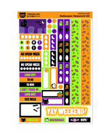 Halloween Hobonichi Cousin A5 weekly kit