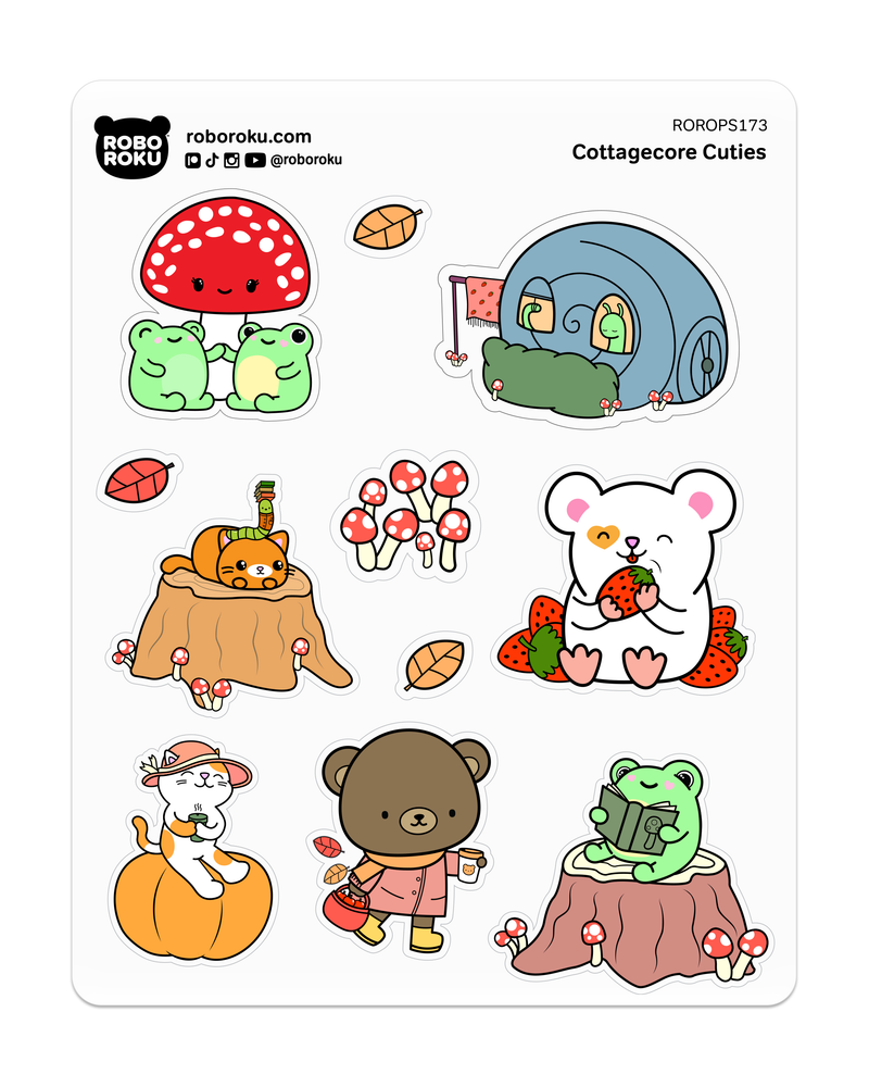 Cottagecore Cuties - Planner Stickers
