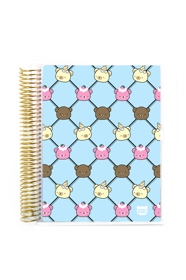 2025 Deluxe CUTE AF Planner - Neapolitan Bears