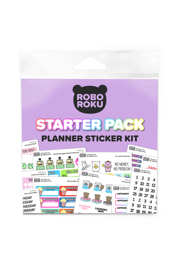 Planner Starter Pack Sticker Kit