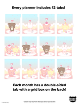 2026 Deluxe CUTE AF Planner - Coquette Cuties