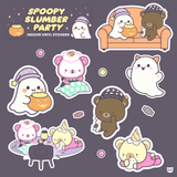 Spoopy Slumber Party - Indoor Sticker Pack