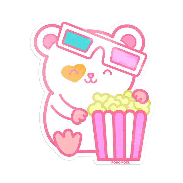 90's Cuties - Snackin' Daisy Vinyl Sticker