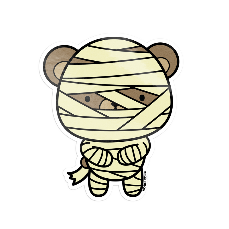 Killer Cuties - Mummy Puddin' Vinyl Sticker