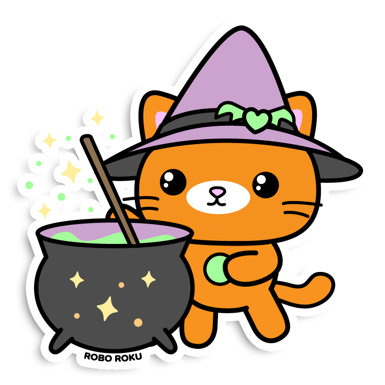 Strange Magic - Pumpkin's Potion Vinyl Sticker