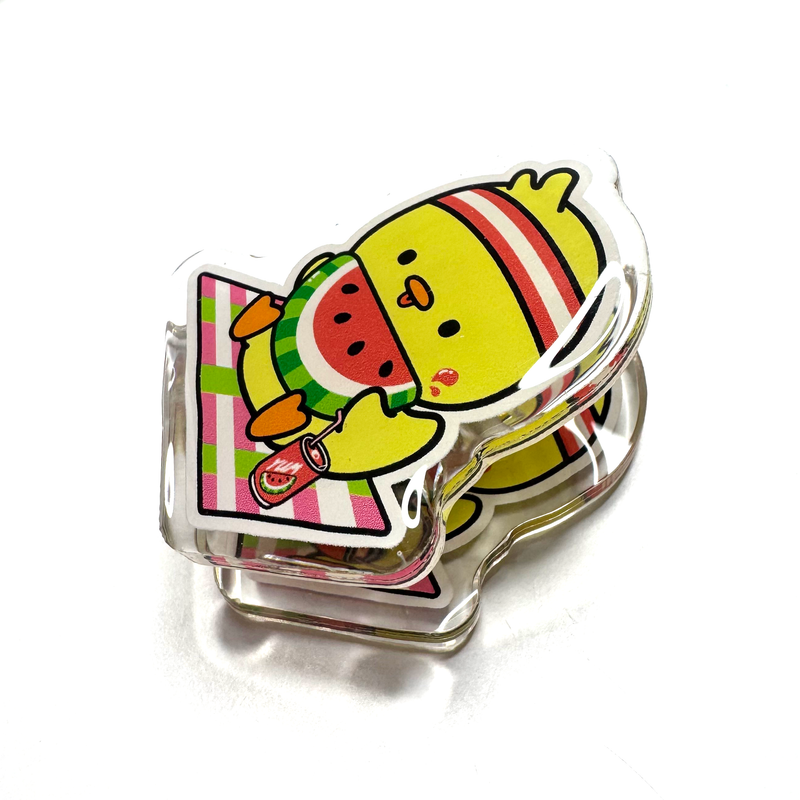 Summer Snackin' Buttercream - Acrylic Stationery Clip