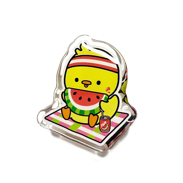 Summer Snackin' Buttercream - Acrylic Stationery Clip