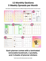 A5 Inserts - What Day is it? Puddin' & Boba