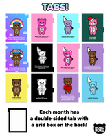 A5 Inserts - Mood Bears™