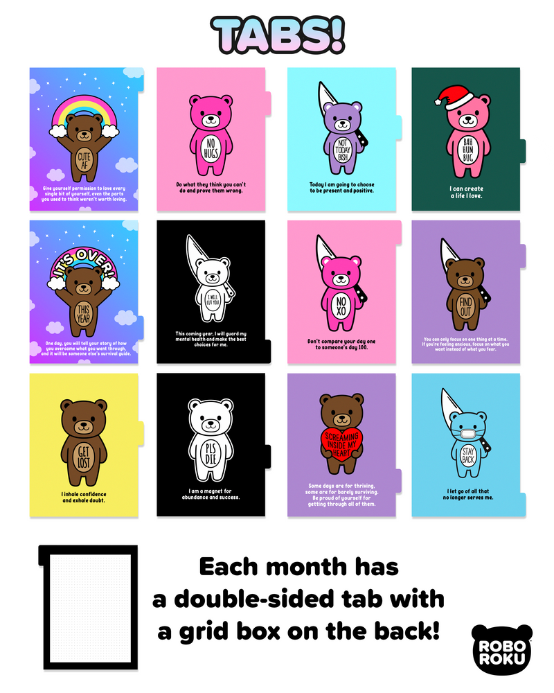 Mood Bears CUTE AF™ Planner