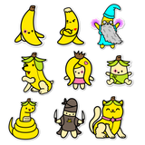 Banana Royale Sticker Pack