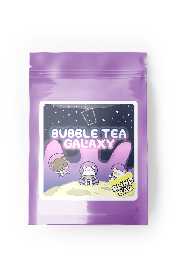 Bubble Tea Galaxy Acrylic Pin Blind Bag
