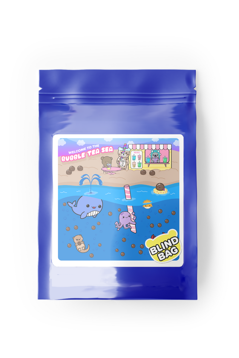 Bubble Tea Sea Acrylic Pin Blind Bag
