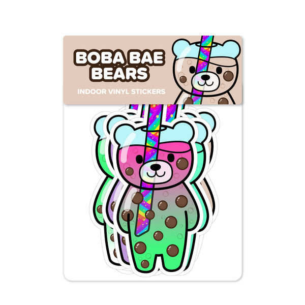 Boba Bae Bears Sticker Pack