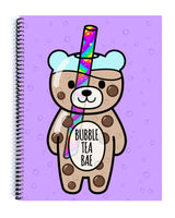 Bubble Tea Bae Spiral Notebook