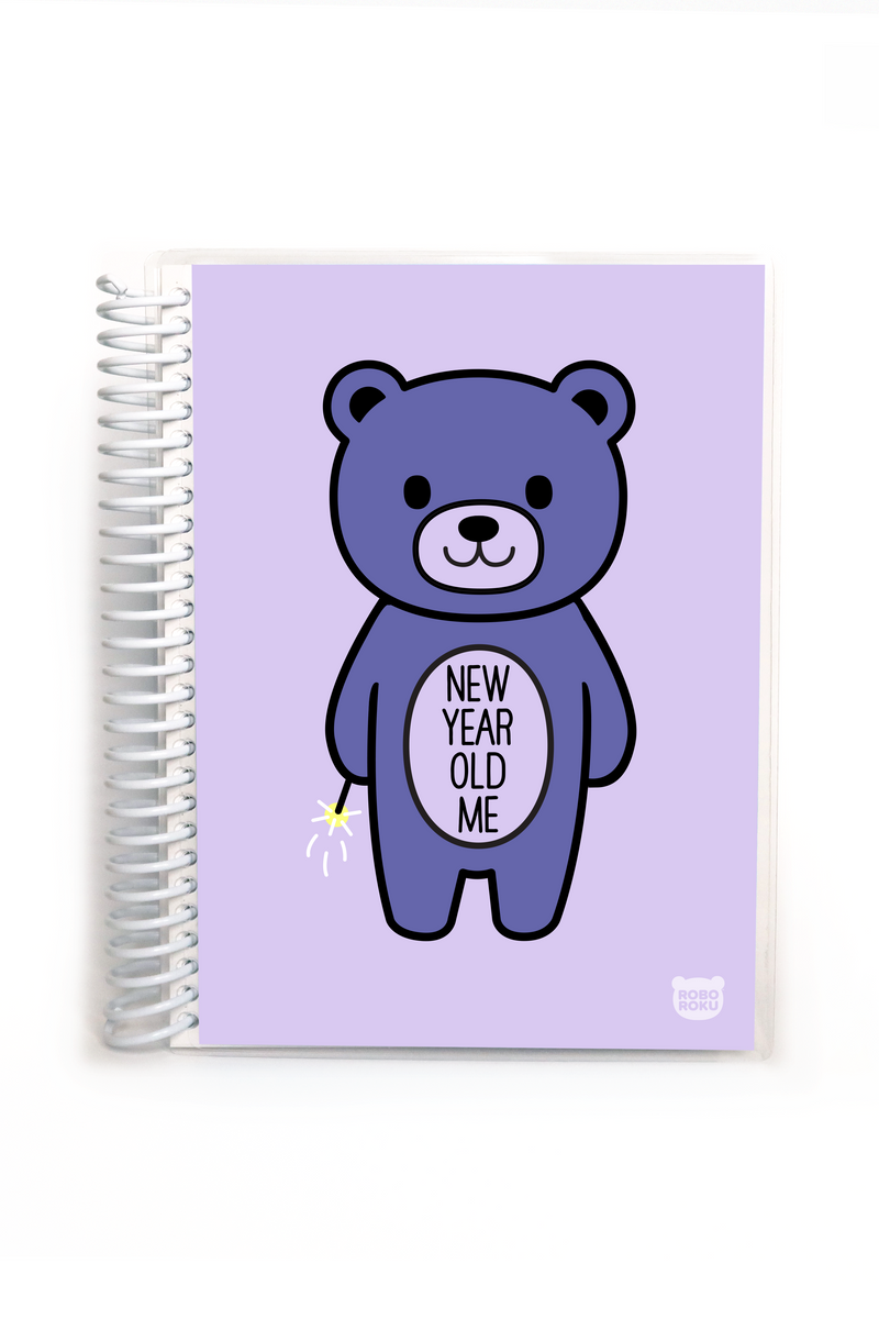 Bullet Journal - New Year Old Me Mood Bear