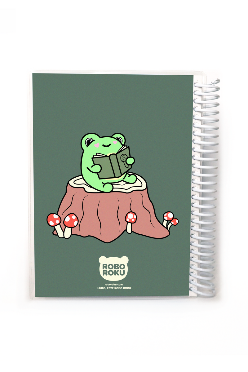 Bullet Journal - Cottagecore Cuties Lily Frog