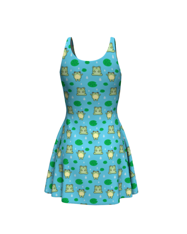 Moss & Lily Frogs Flare Dress