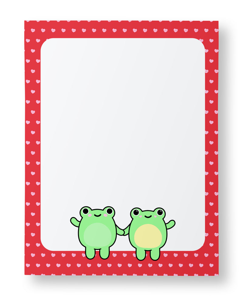 Frogs in Love - A2 Memo Pad