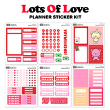 Lots of Love Planner Weekly Kit