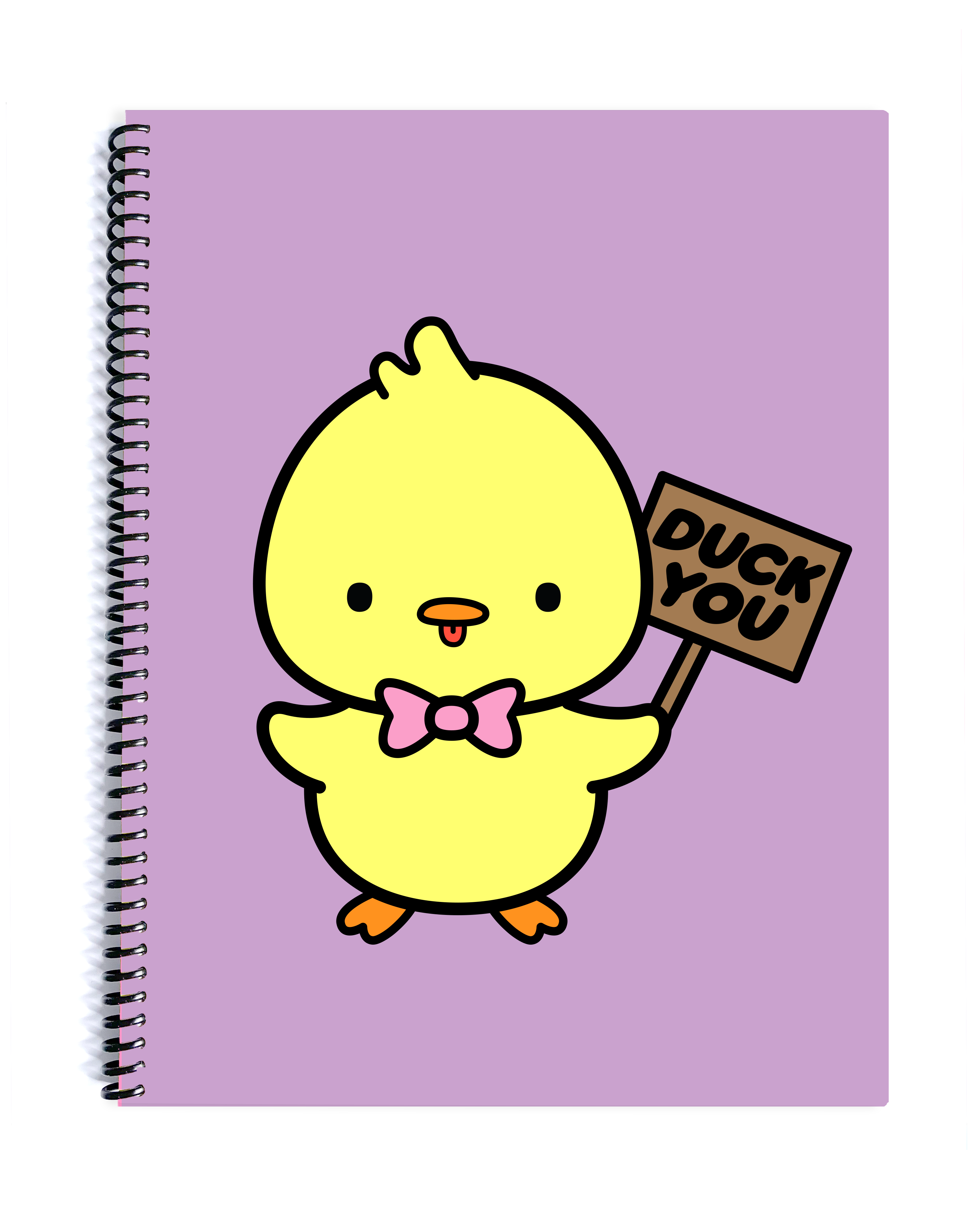 Duck You Buttercream Notebook – Robo Roku