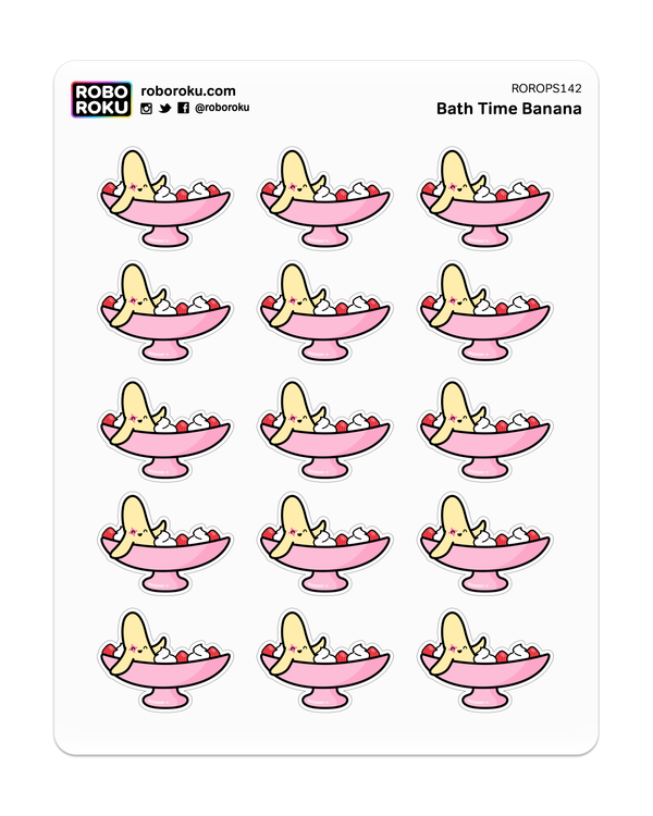 Relaxing Banana - Planner Stickers