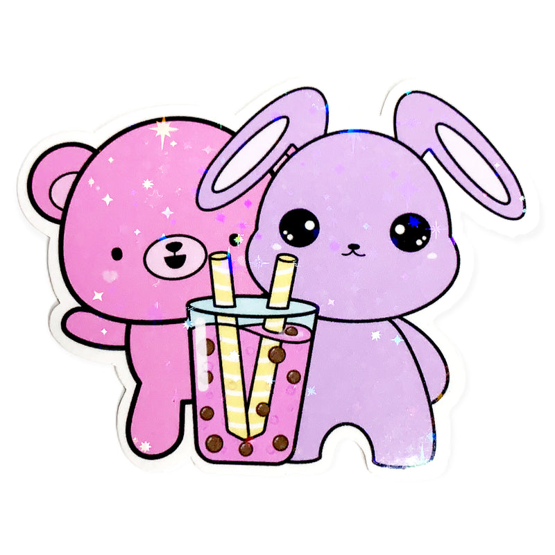 Cake & Taro Bunny - CharmsLOL x Robo Roku Twinkle Sticker