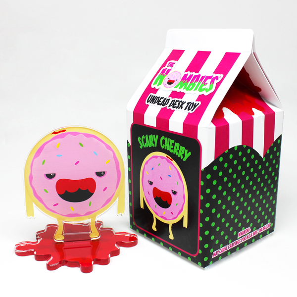 The Nombies Desk Toy - Scary Cherry
