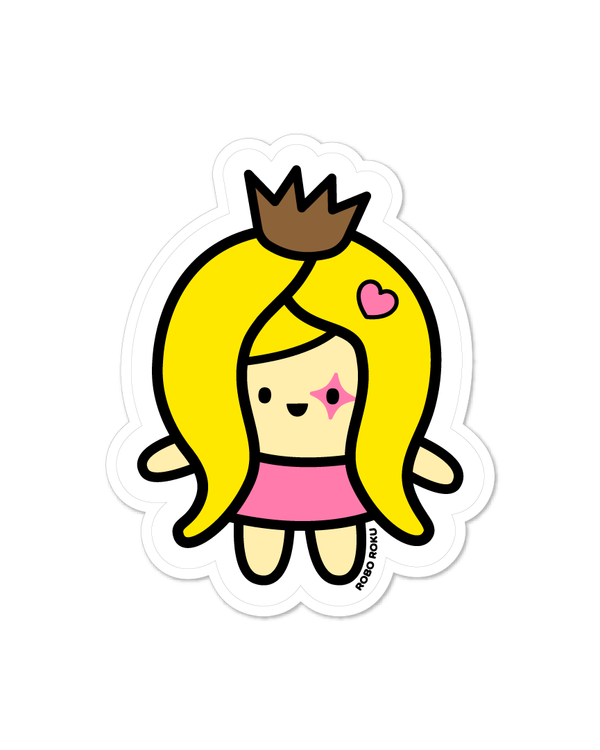 Princess Niblet Glossy Laminated Sticker