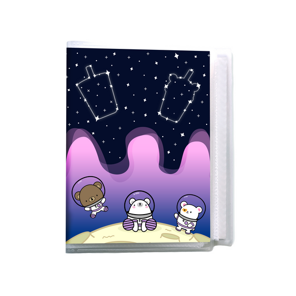 Bubble Tea Galaxy Sticker Book