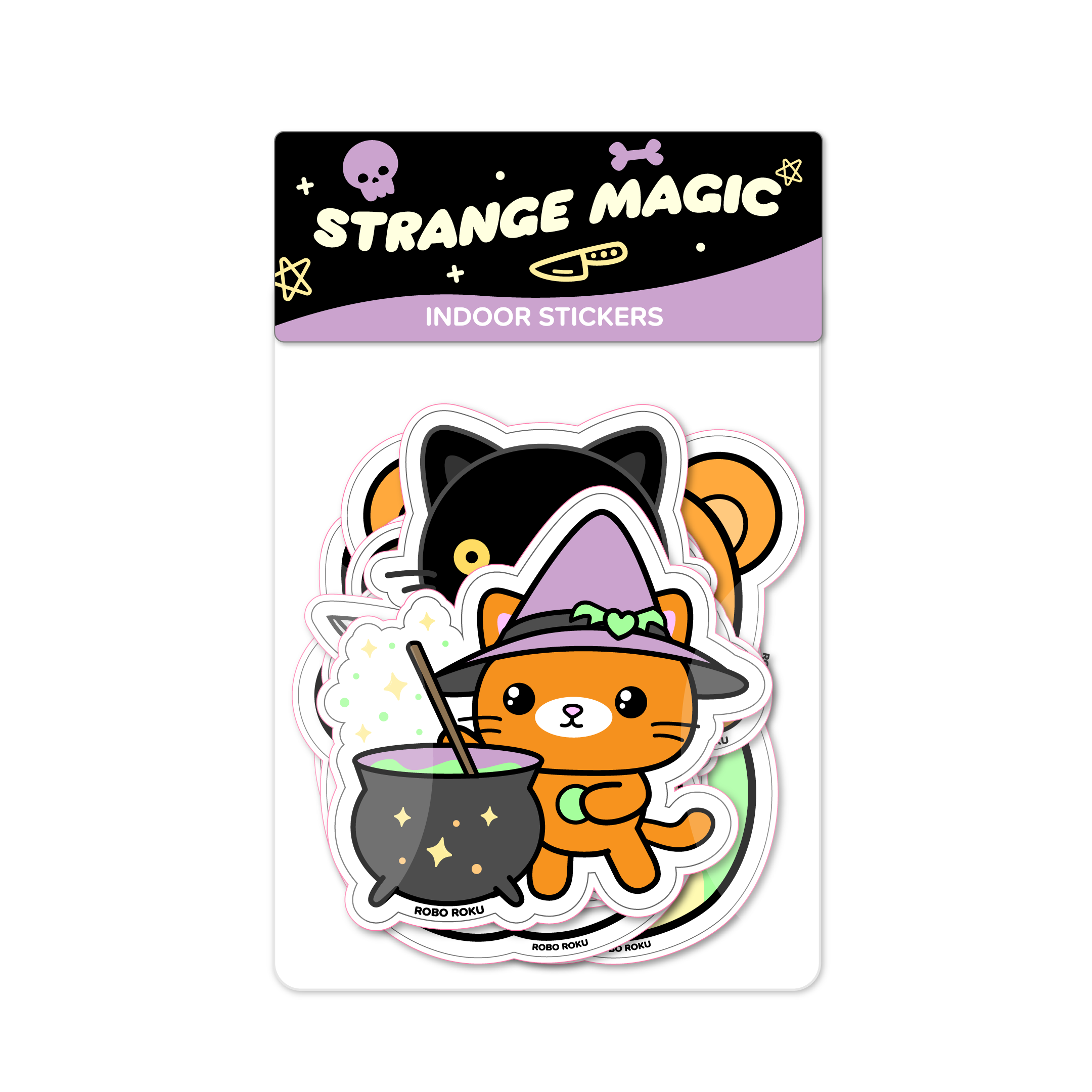 Strange Magic Indoor Sticker Pack – Robo Roku