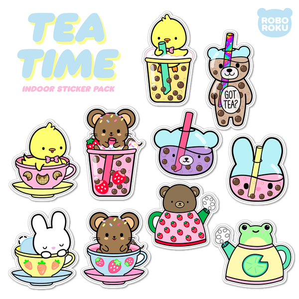 Tea Time - Sticker Pack